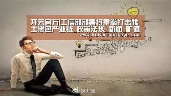 开云官方|工信部部署将重拳打击稀土黑色产业链_政策法规_新闻_矿道网(图4) 开云体验