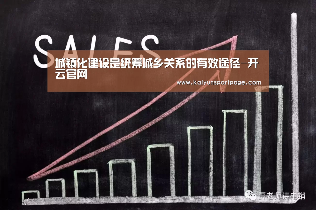 城镇化建设是统筹城乡关系的有效途径-开云官网(图2) 开云体验